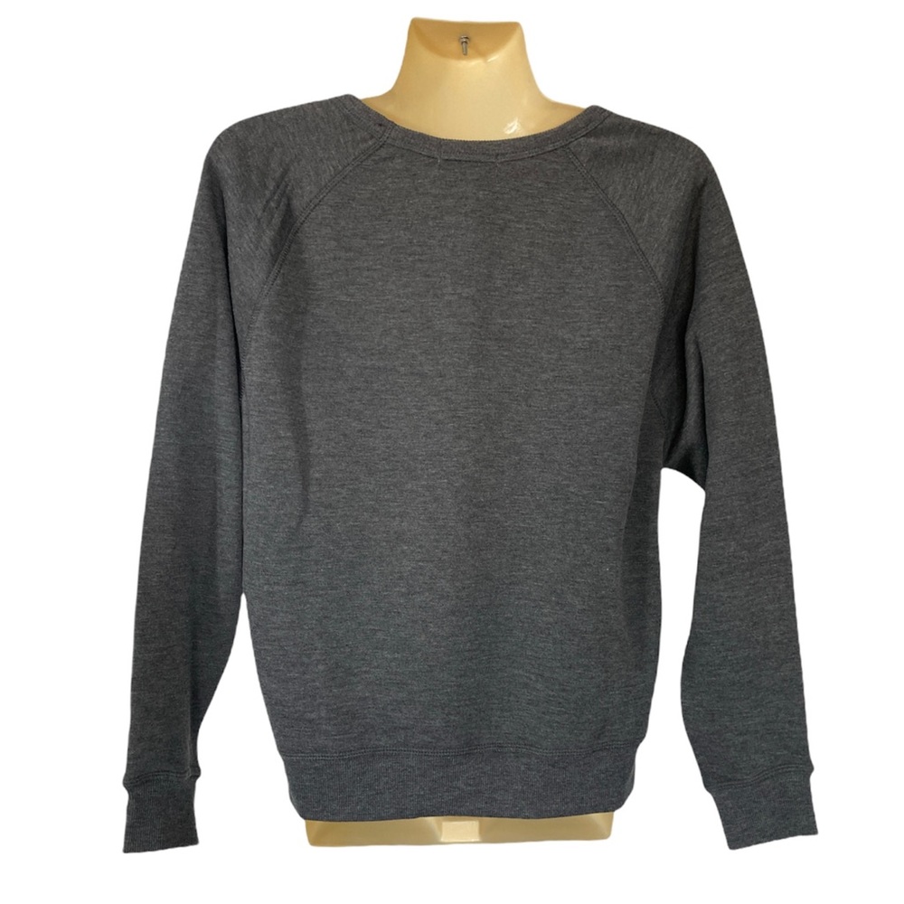 Graphic Sweatshirt Top Mama Needs Wine Grayson Threads Sanity Relief Gray XS - Picture 3 of 8
